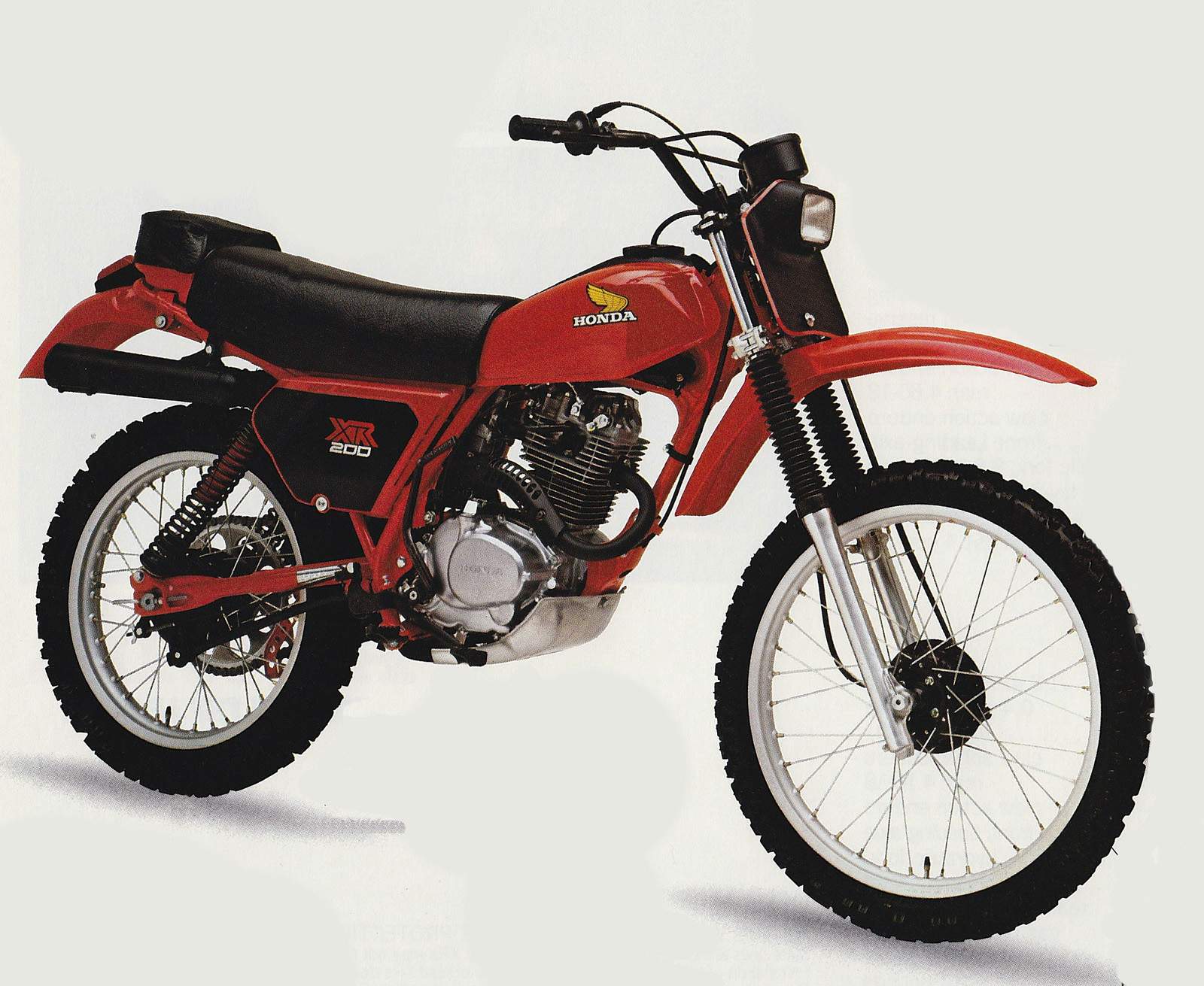 Honda XR 200 1980 Technical Specifications